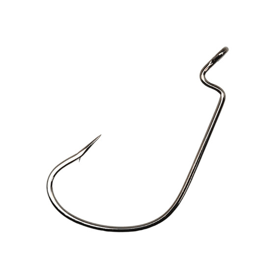 Gamakatsu G-Lock Worm Hooks - NS Black - 1/0