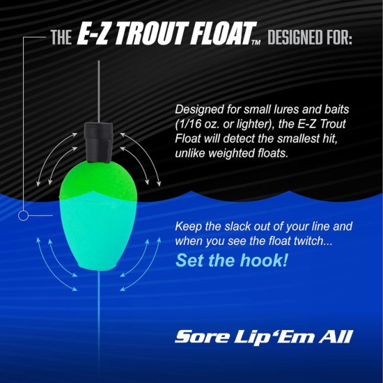 Trout Magnet E-Z Trout Float - 4 pk