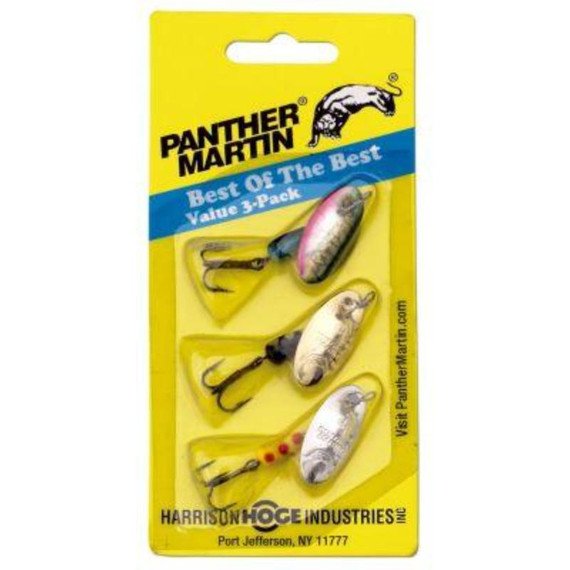 Panther Martin Best of The Best Spinner - 3 pk
