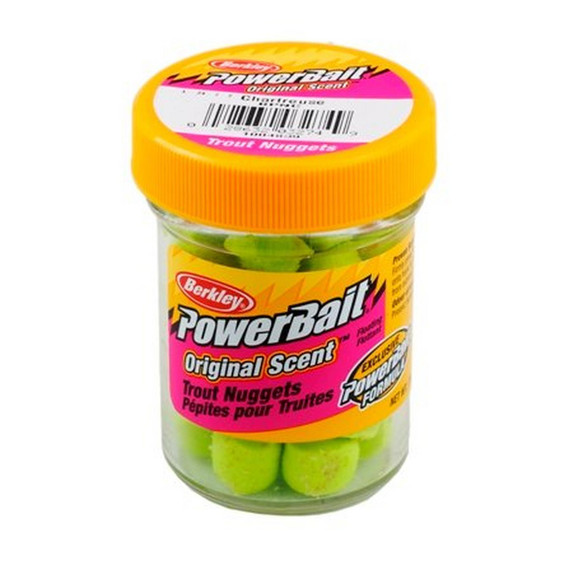 Berkley PowerBait Power Nuggets - Chartreuse