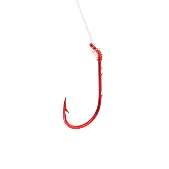 Eagle Claw Single Line Baitholder Snelled Hook - 6 pk