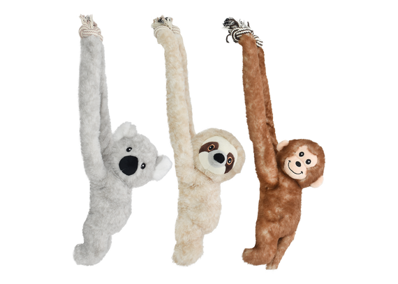 Multipet Look Who's Climbing Assorted Dog Toy