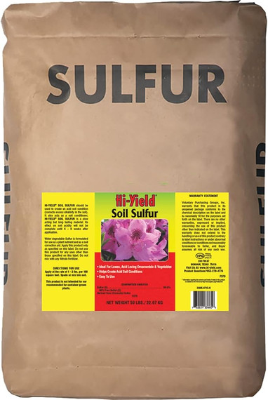 VPG Hi Yield Soil Sulfur Granules - 50 lb.