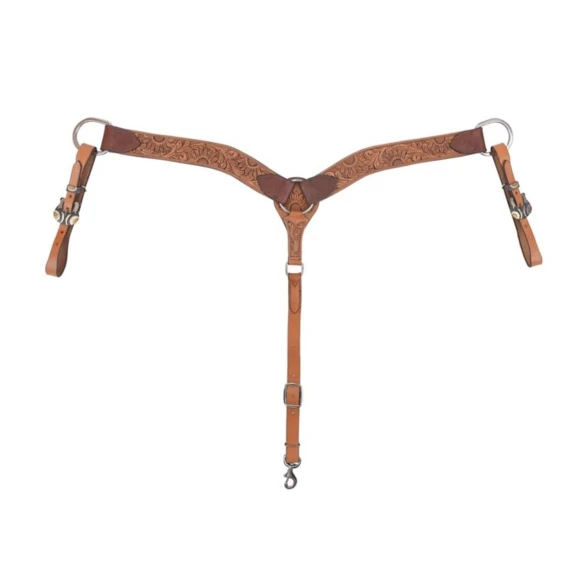 Copper Sunflower Breast Collar
