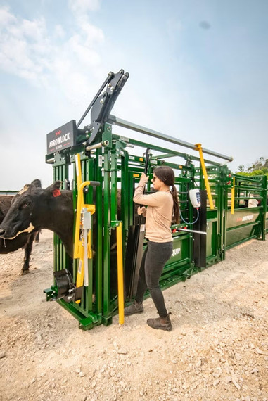 Arrowlock 55 Series Squeeze Chute Deluxe Vet 5500LV