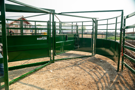 3E BudFlow® Cattle Tub 90-deg, 10ft