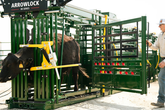 Arrowlock 88 Series Cattle Squeeze Chute 8800LV