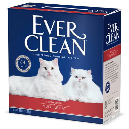 Ever Clean® Lightly-Scented Multiple Cat Litter 25 lb
