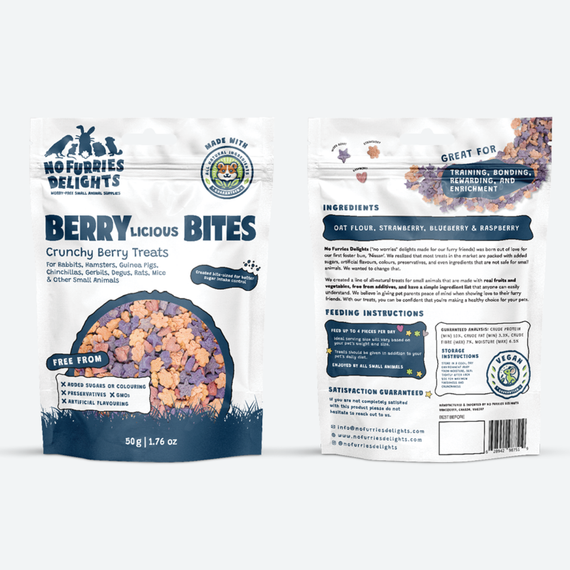 No Furries Delights Berrylicious Bites 1.76oz