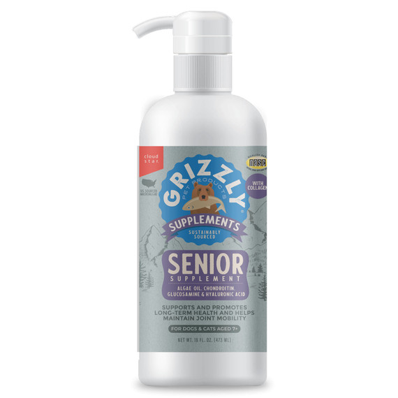 Grizzly Pet Products Senior Supplement
