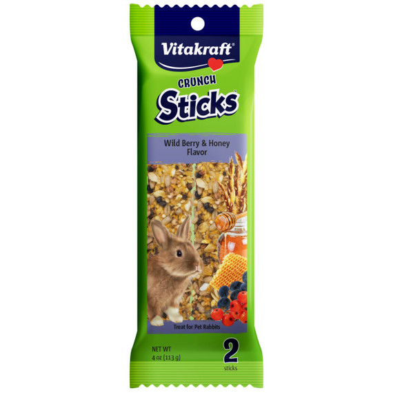Vitakraft Rabbit Berry & Honey Sticks