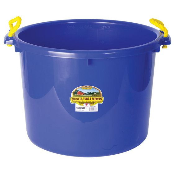 Little Giant High-density 70 Qt Muck Tub - Blue