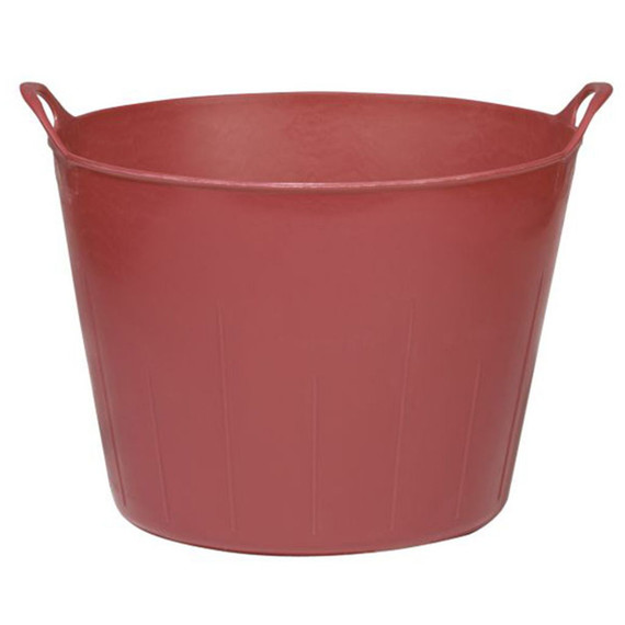 Miller Manufacturing 11 Gal Poly/rubber Flextub - Hot Pink