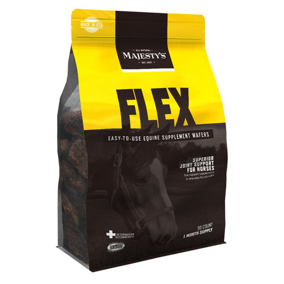 Majesty's Flex Wafers Joint Supplement For Horses - 30 Ct