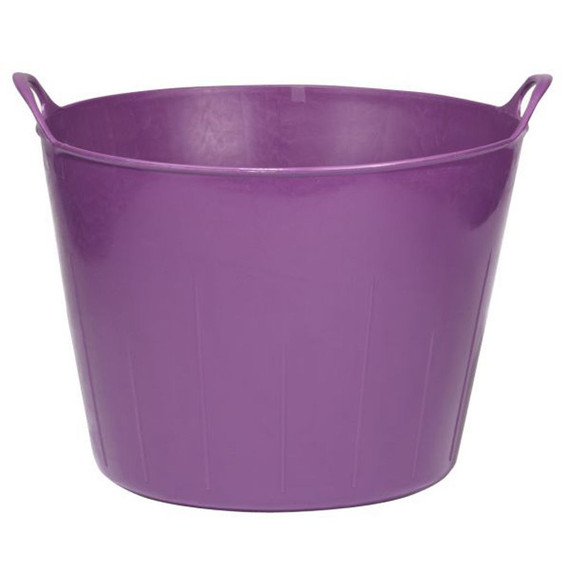 Miller Manufacturing 11 Gal Poly/rubber Flextub - Purple