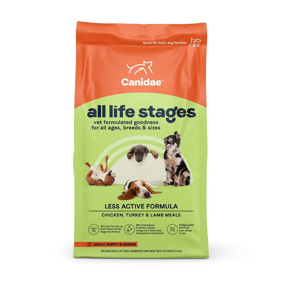Canidae All Life Stages Less Active Chicken Turkey Lamb & Fish Meal Formula Dry Dog Food - 30 lb