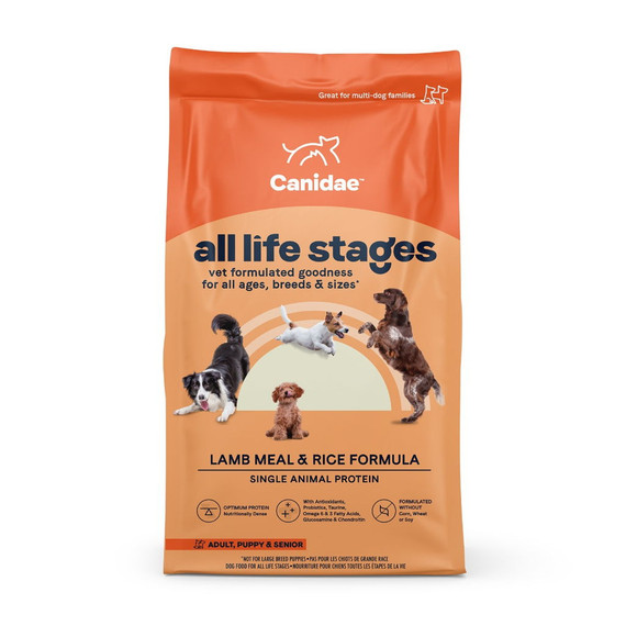 Canidae All Life Stages Lamb Meal & Rice Formula Dry Dog Food - 30 lb