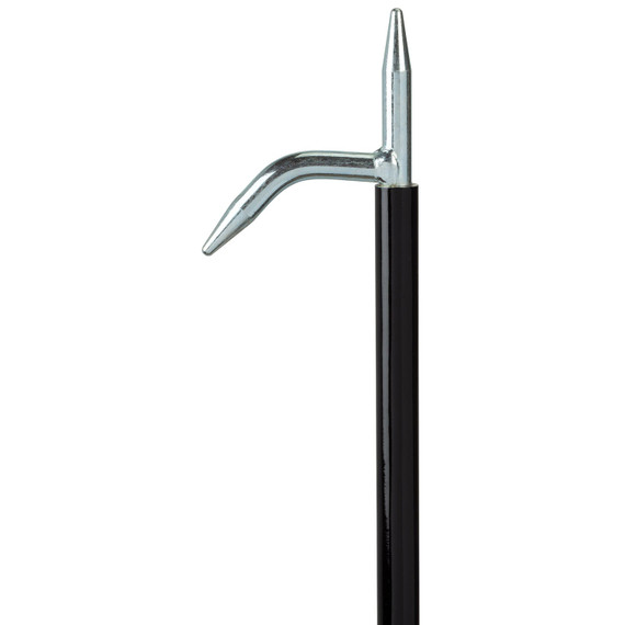 Weaver Livestock Shaft Cattle Show Stick with Handle - Black - 60"