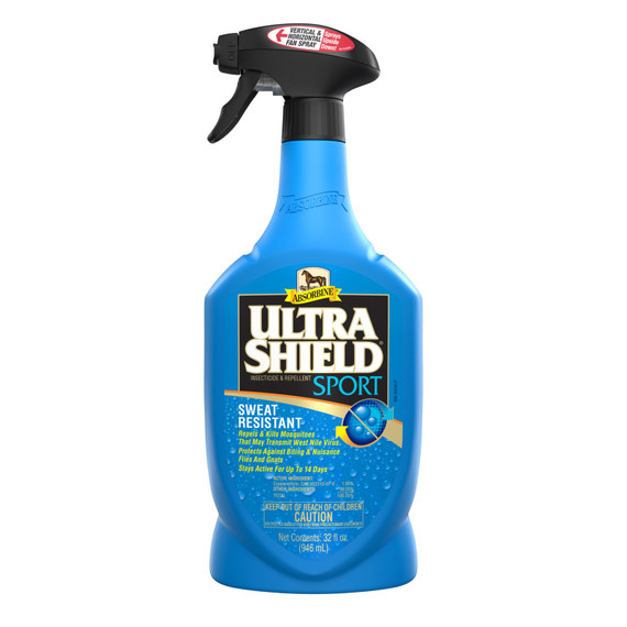 Absorbine Ultra Shield Sport Insecticide & Repellent for Horse - 32 oz