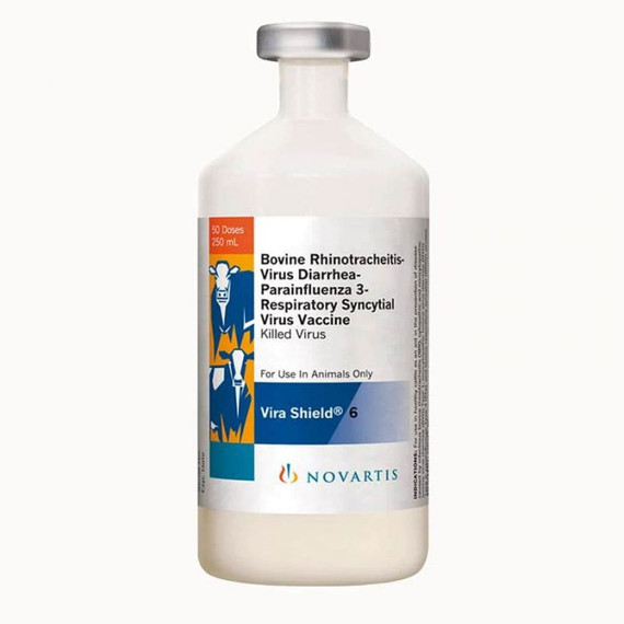 Vira Shield 6 50 Dose Cattle Vaccine - 250ml