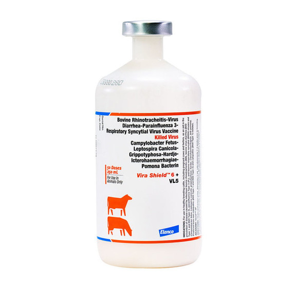Elanco Vira Shield 6 + Vl5 Cattle Vaccine - 250ml