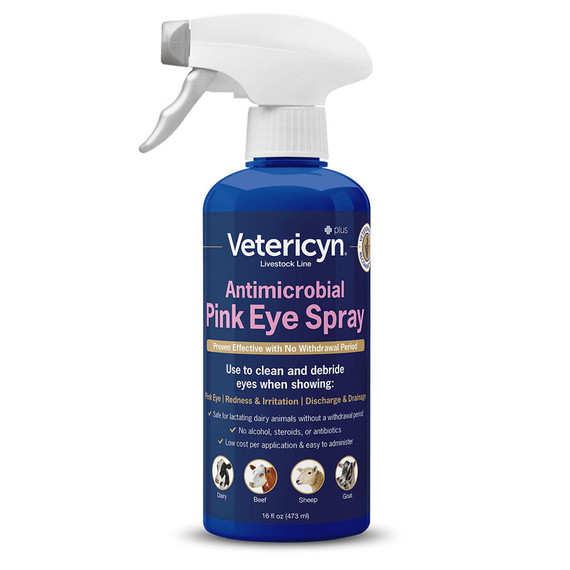 Vetericyn Plus All Animal Pink Eye Liquid Trigger Spray - 16 oz