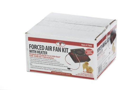 Little Giant Force Air Incubator Fan Kit with Heater