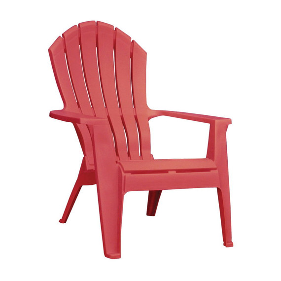 Adams Real Comfort Adirondack Chair - Cherry Red