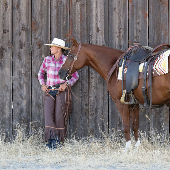 Weaver Leather Protack Oiled Extra Heavy Harness Split Rein - 5/8" X 8'