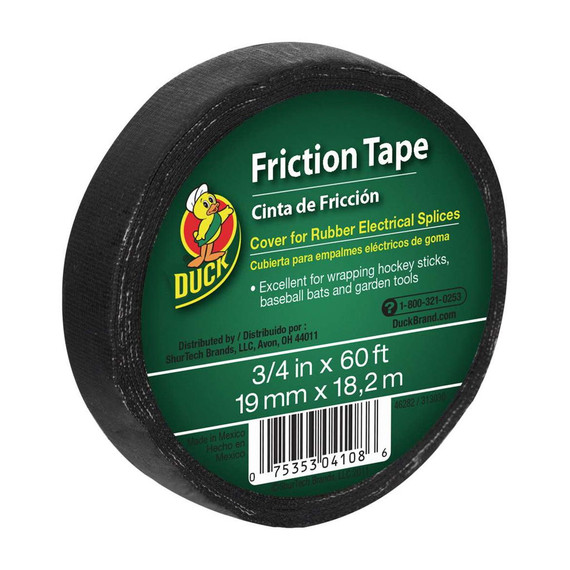 Black friction clearance tape