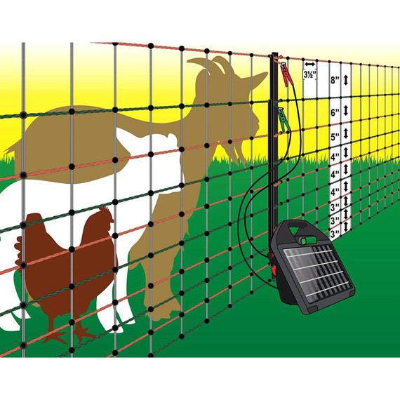 Powerfields Electric Fence Poultry Pen - 82'