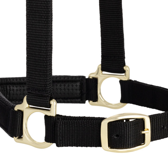 Weaver Leather Adjustable Chin and Throat Snap Halter - Average