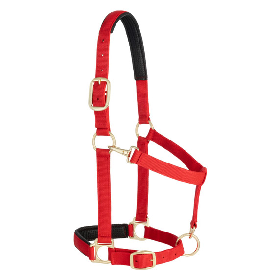 Weaver Leather Adjustable Chin and Throat Snap Halter - Average