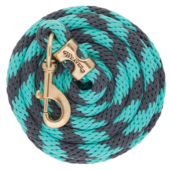 Weaver Leather Brass Snap Poly Lead Rope - 10'