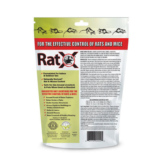 Ratx Rat and Mouse Killer Pellets