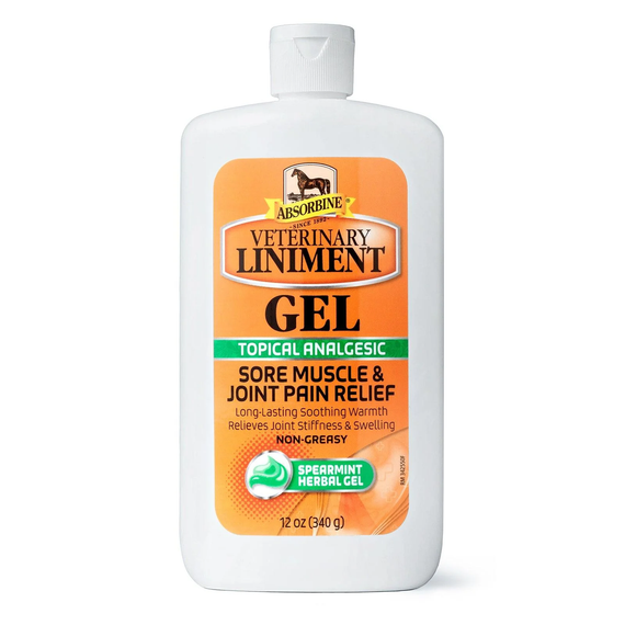 Absorbine Veterinary Liniment Gel for Horse - 12 oz