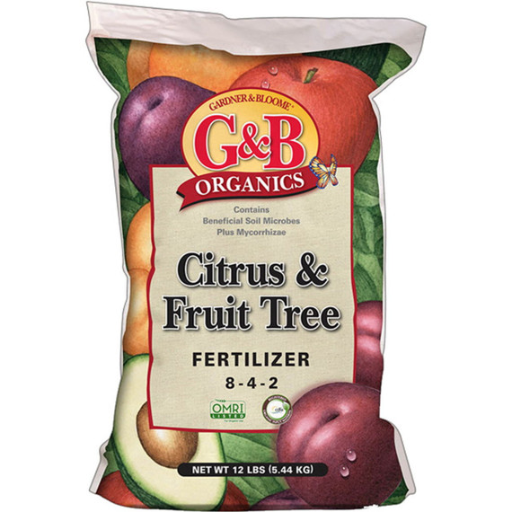 G&B Organics 8-4-2 Citrus & Fruit Tree Fertilizer