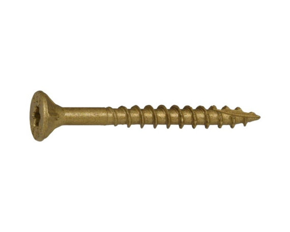 Midwest Fastener Tan Saberdrive Wood Screw - 9" X 1-3/4"