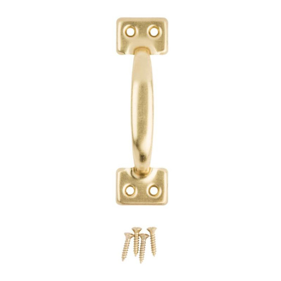 National Hardware Brass Sash Lift - 4"