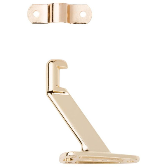 National Hardware Brass Handrail Bracket