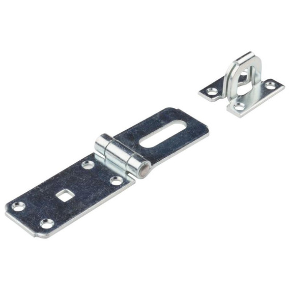 National Hardware Extra Heavy Zinc Hasp - 7-1/4"