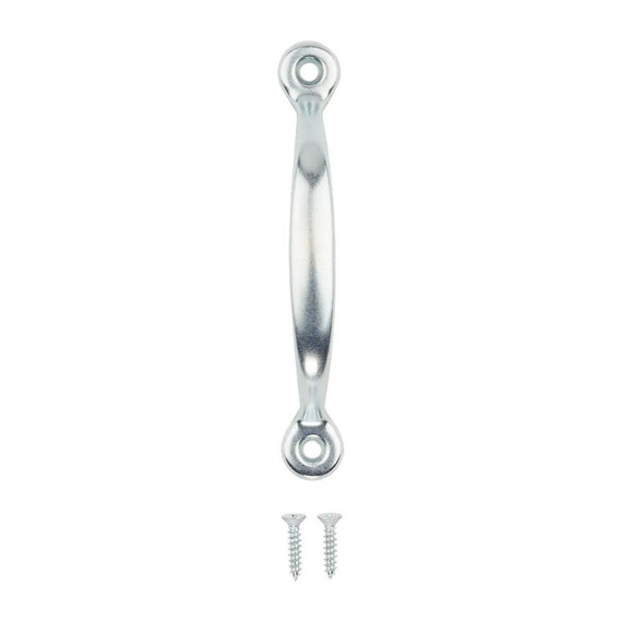 National Hardware Zinc Plated Pull Handle - 4-3/4"