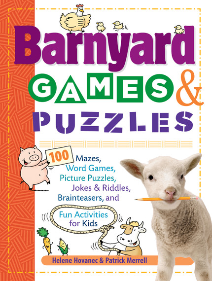 Workman Storey Kids Barnyard Games & Puzzles Book