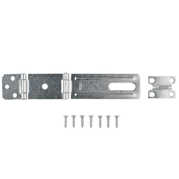National Hardware Double Hinge Safety Hasp - 4-1/2"