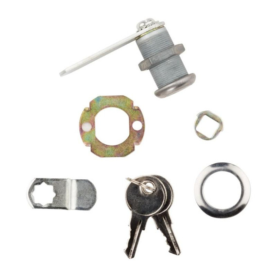 National Hardware Chrome Door/drawer Keyed Alike Utility Lock