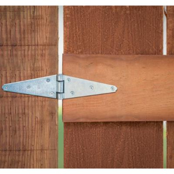 National Hardware Zinc Plated Light Strap Hinge - 2 pk