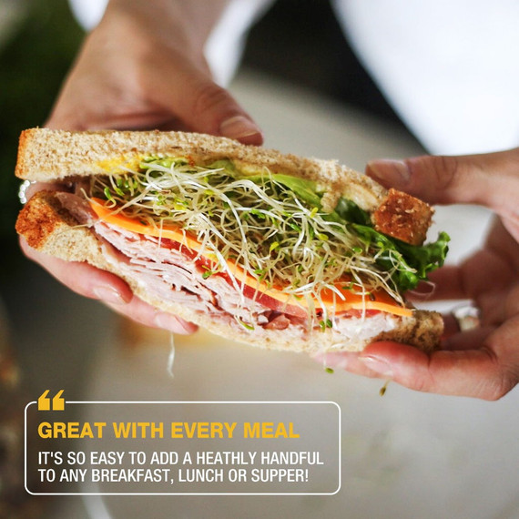 Masontops Mumm's Sprouting Seed Sandwich Booster - 125 gram