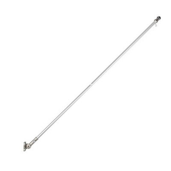 Annin 2-pcs Aluminum Pole With Bracket & Fasteners - 6'