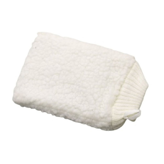 Equi Essentials White Wipe Applicator Mitt - 9" X 6"