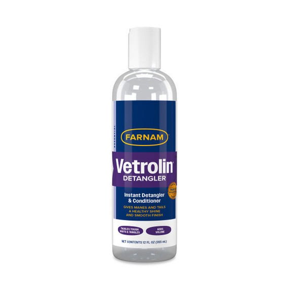 Farnam Vetrolin Instant Detangler and Conditioner for Mane and Tail - 12 oz